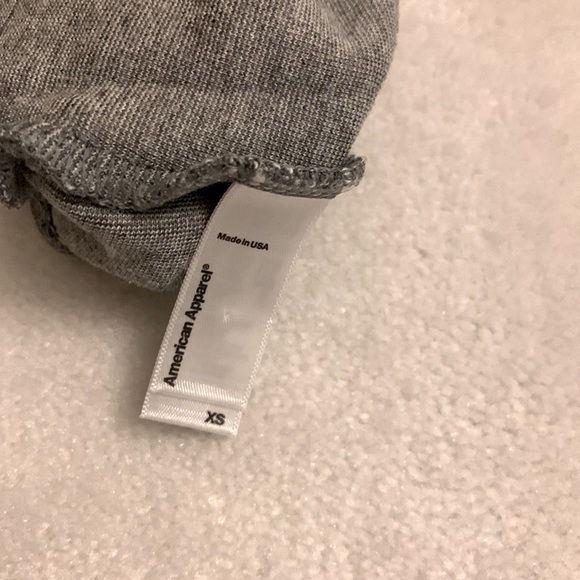 American Apparel grey bandeau - Picture 3 of 3